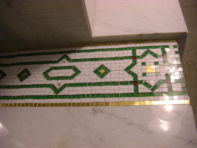 mosaic closeup